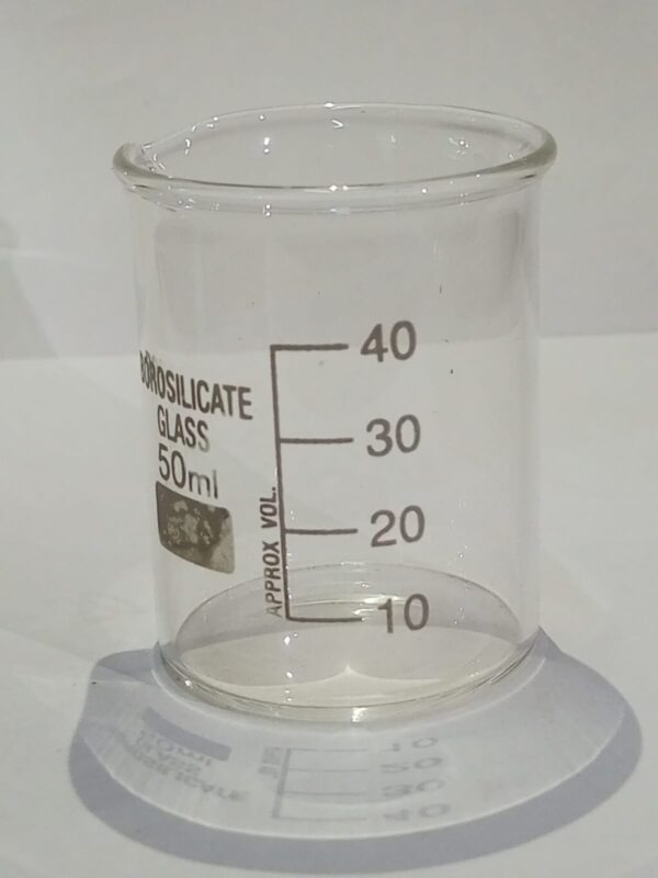 Beaker Borosilicate Glass 50 ml